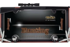 Cruiser Accessories 19656 Hunting License Plate Frame with Fastener Caps