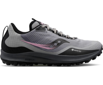 Saucony PEREGRINE 12 GTX Running ALLOY/QUARTZ