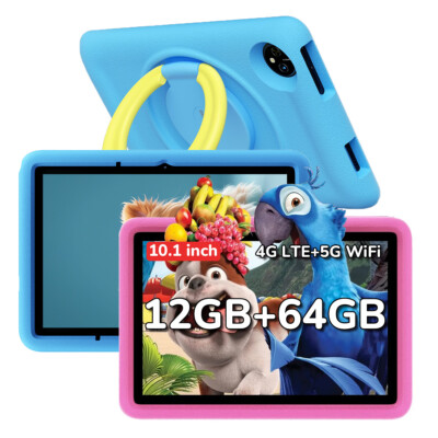 Blackview Tab 80 Kids Android 14 Kinder Tablet 10,1Zoll 4G LTE 12GB+64GB 7680mAh