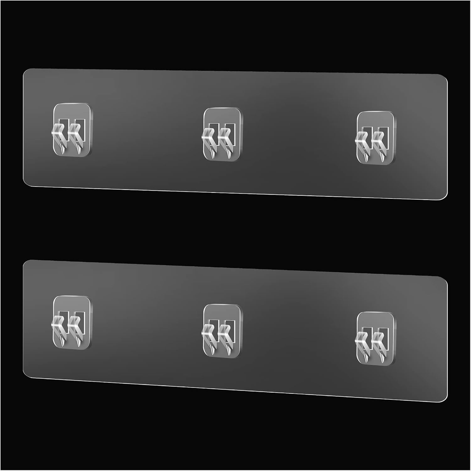 Shower Caddy Adhesive ，Shower Rack Stickers - Shower Shelf Adhesive Strips - Bat