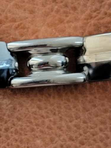 Edward Mirell Black Titanium and Sterling Silver Bracelet - Picture 13 of 21