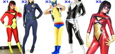 Sexy 6 Style Women Fantastic Four 4# Spider Tights Bodysuit Catsuit Costume F414