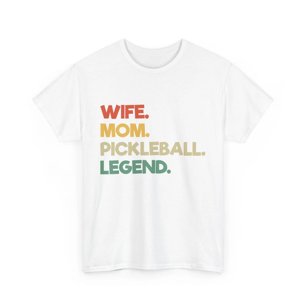 Pickleball Legend Unisex Tee - Funny Pickleball Player Gift, Wife Mother Shirt,