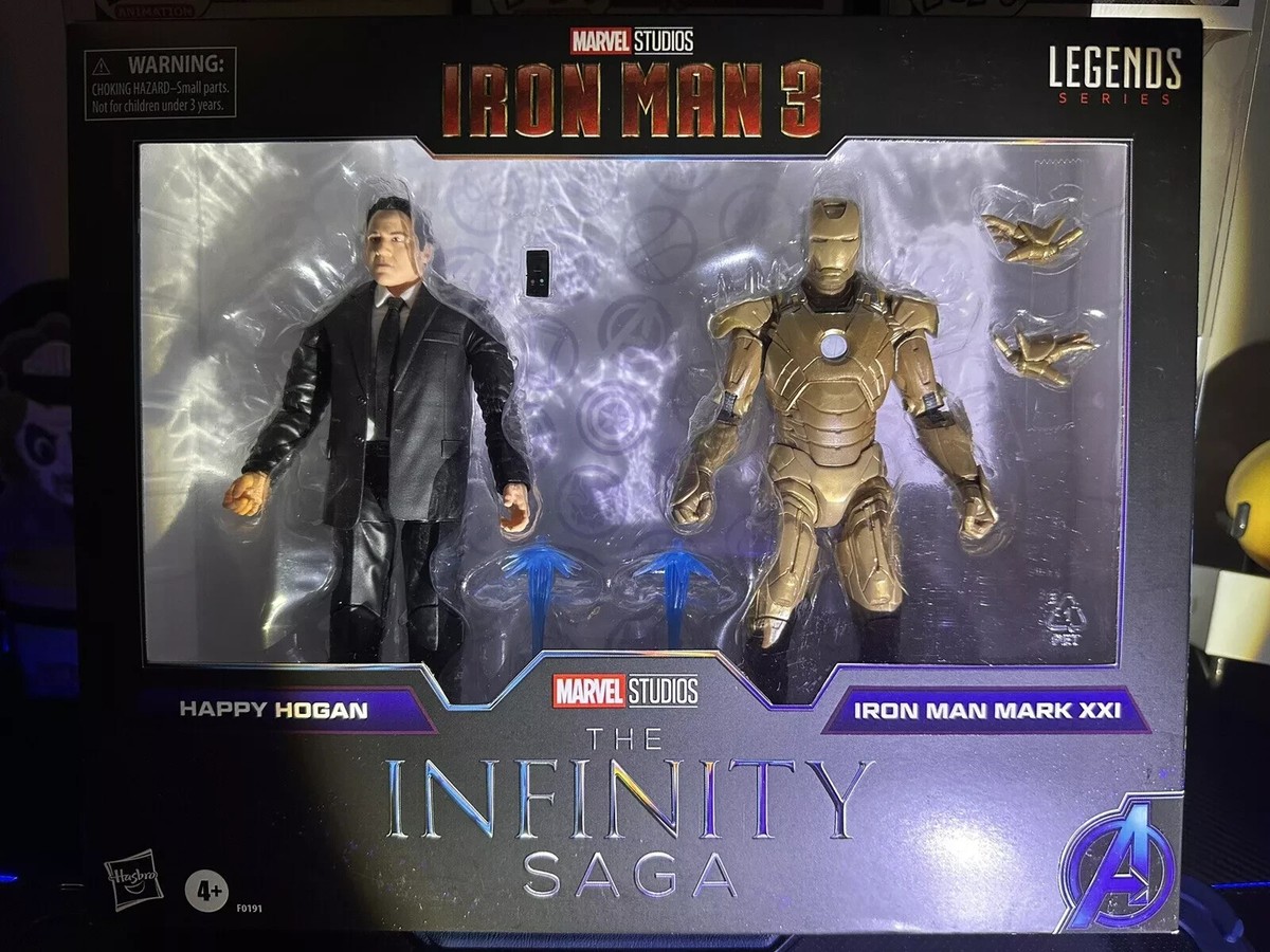 Hasbro Marvel Legends Happy Hogan & Iron Man Mark 21 6