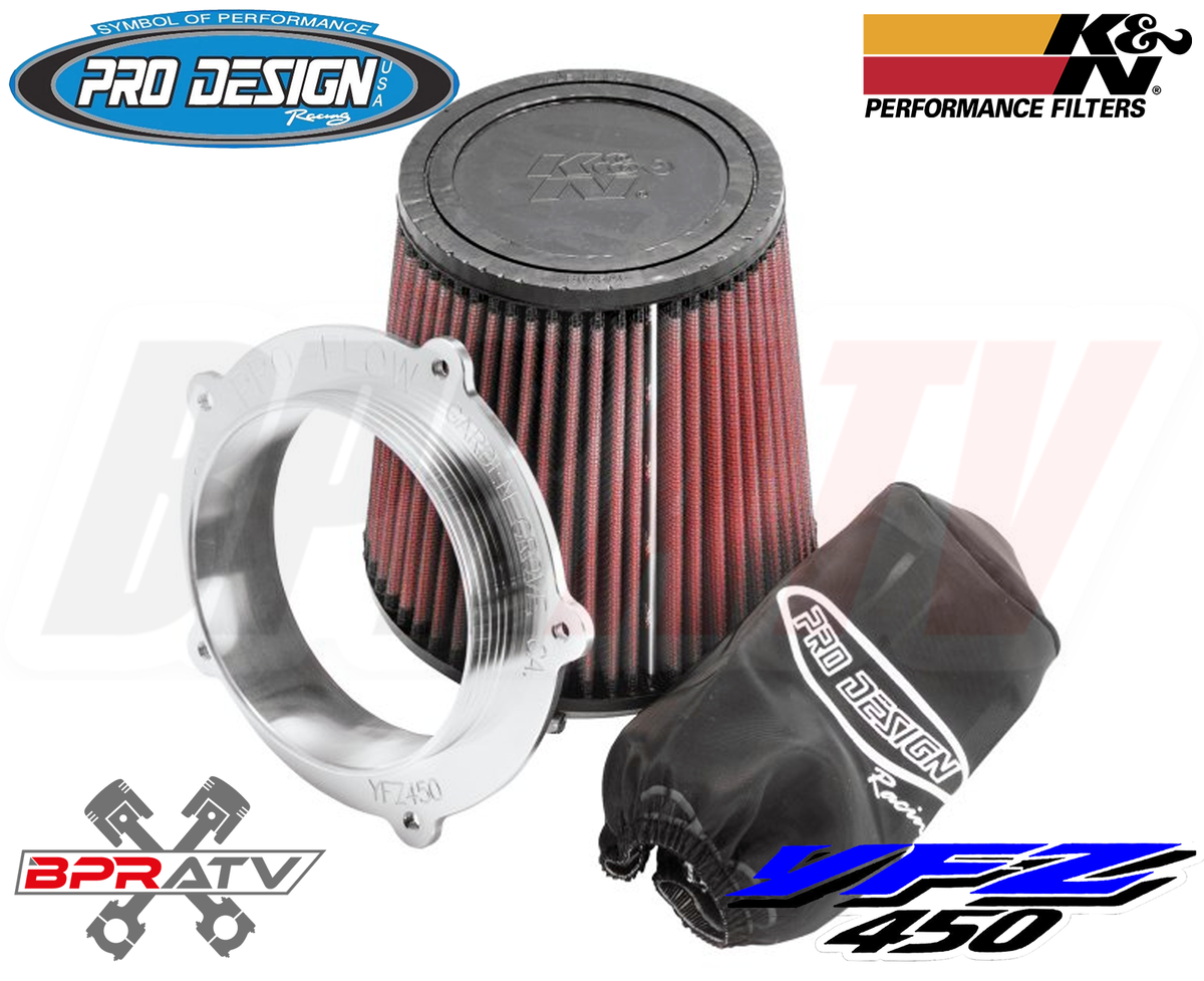 AHL Air Filter 5TG-14451-00-00 Replacement For Yamaha YFZ450, YFZ450R, YFZ450X (2004-2020 Models)