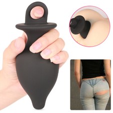 Big-Size Pull Beads Silicone Anal Butt Plug Prostate-Stimulation-Dildo Women-Men