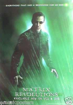 MATRIX REVOLUTIONS　映画パンフレット MATRIX REVOLUTIONS 映画パンフレット