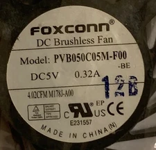 For Dell Precision T5500 PVB050C05M-F00 graphics card cooling fan DC5V 0.32A