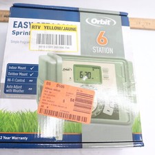 Orbit Indoor/Outdoor Sprinkler Timer Easy-Set...