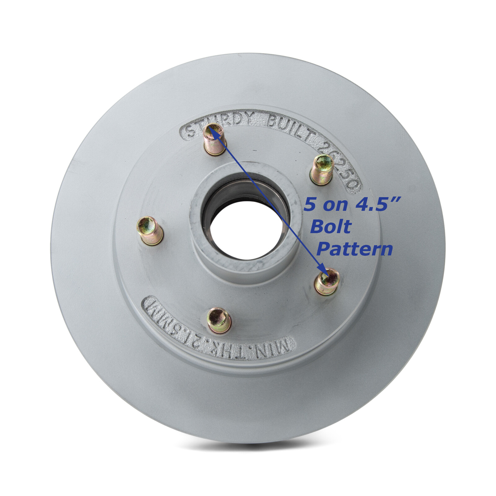 Replacement Boat Trailer Disc Brake Rotor Fits Kodiak & Deemaxx 5 Bolt Integral