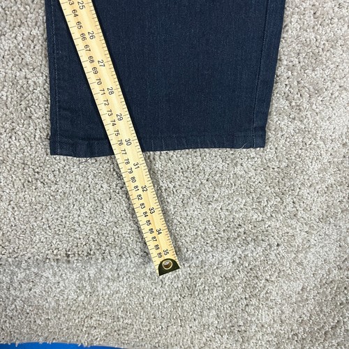 Six Lincoln NY Mens Regular Fit Slim Dark Wash Jeans Size 46X32 Cotton Blend NEW - Picture 10 of 11