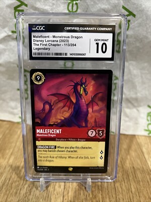 maleficent lorcana card Lorcana - The First Chapter - Maleficent - Sorceress (Common)