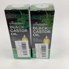 (2) Pack- Jamaican Black Castor Oil 100% Pure Cold Pressed SEALED EXP 2026