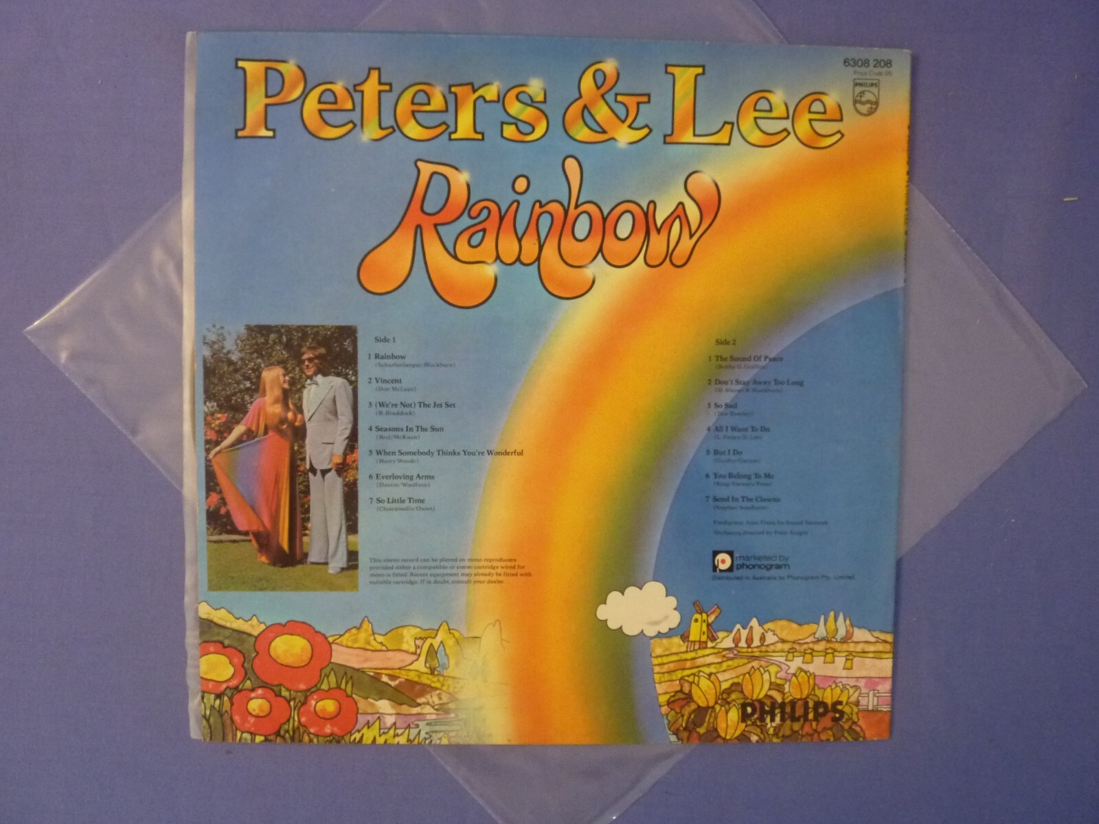 Peters & Lee Rainbow 12"Vinyl LP 33rpm 1974 Philips Aus 6308 208 eBay