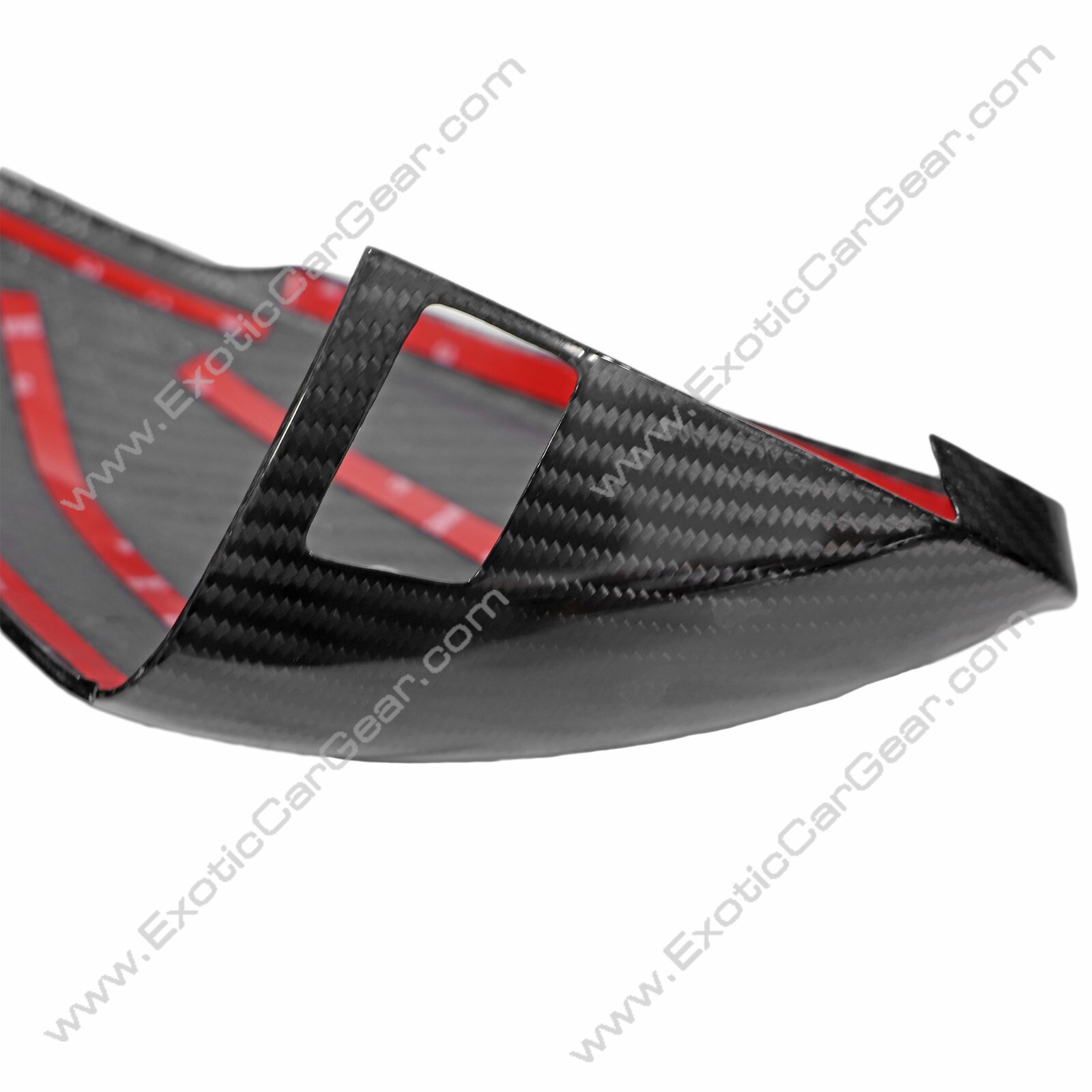 Lamborghini Urus Carbon Fiber Mirror Cap Covers with Camera Holes