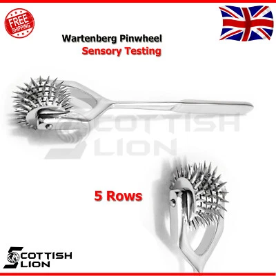 SL Diagnostic Medical Pin Wheel Wartenberg Neurology Sensory Testing Pinwheel