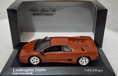 1) Lamborghini Diablo 1994 Copper Metallic 1:43 Minichamps