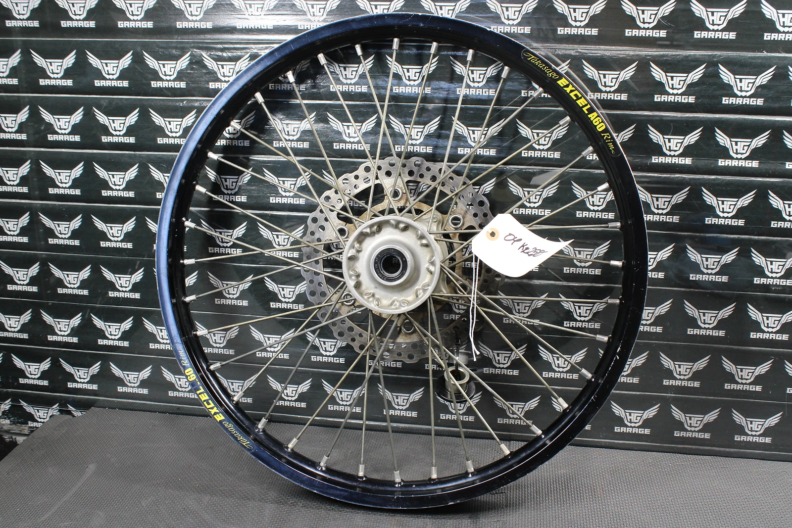 2004 Kawasaki KX250 2T Excel Takasago A60 Front Wheel Rim Hub
