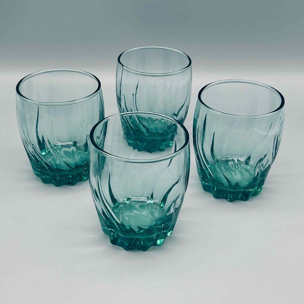 【ヴィンテージ】Anchor Hocking アンバーガラス Vintage Anchor Hocking Amber Diamond Optic Iced Beverage Glasses