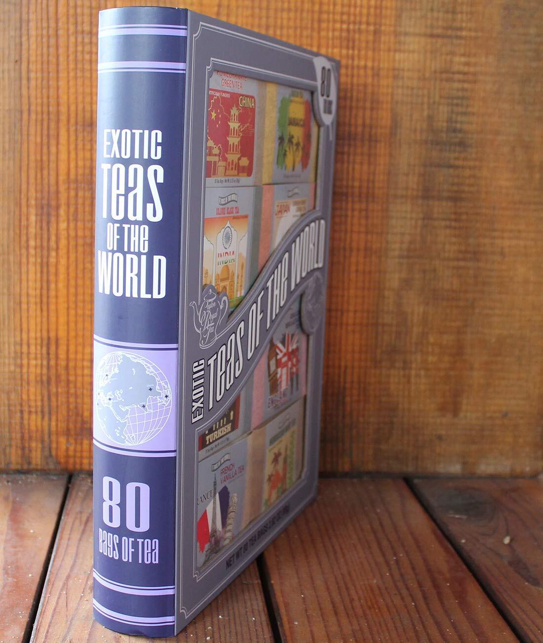 World Tea Collection 80 Count Tea Variety Gift Box for Tea Lovers