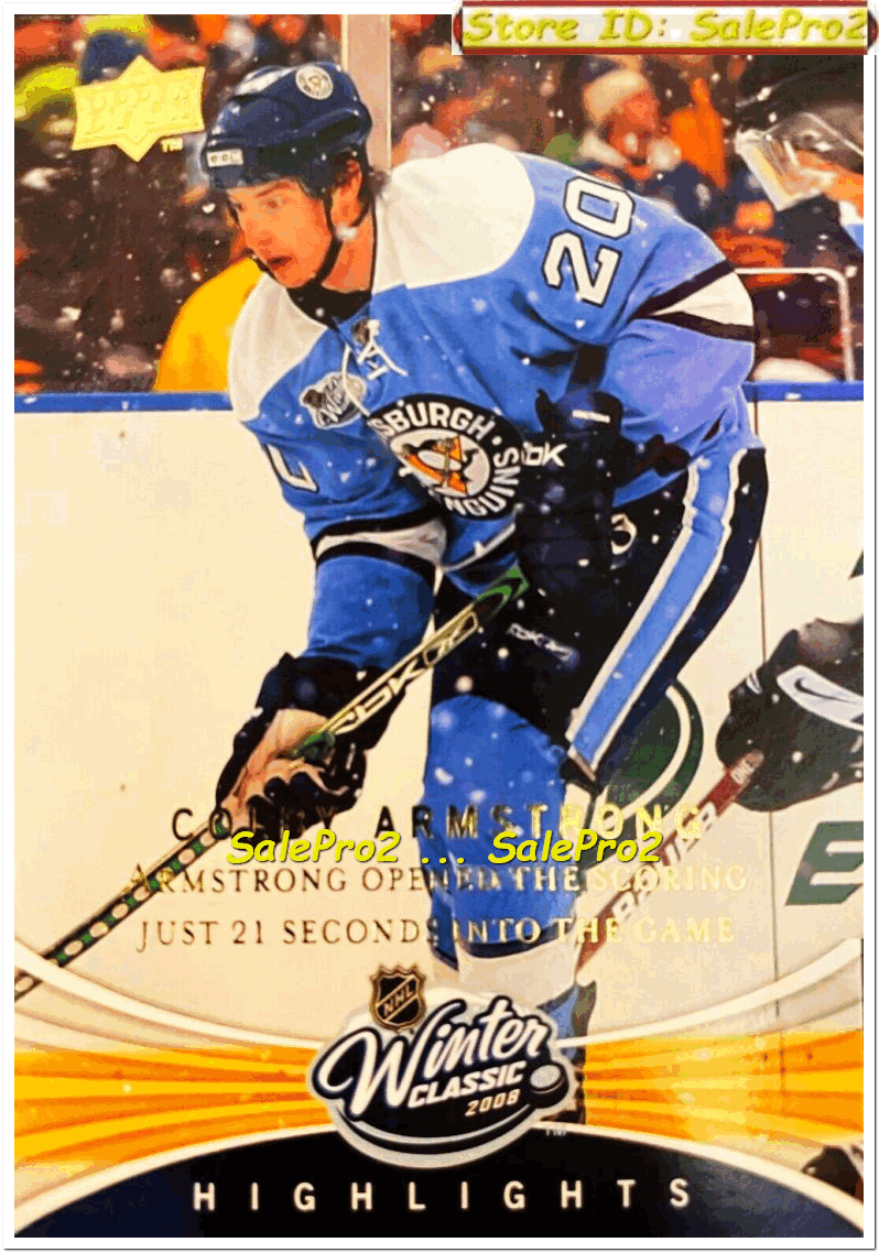 Game Highlights Bruins Caps Game UPPER DECK 2008 COLBY