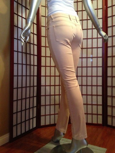 Coloured Cotton On Slim Peach Pants Women Apparel Sze 4 Waist 28 Ins 29 Garment - Picture 5 of 11