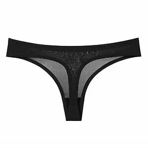 Mezcla de algodón sólido Hanes Bikini Tangas para Mujeres