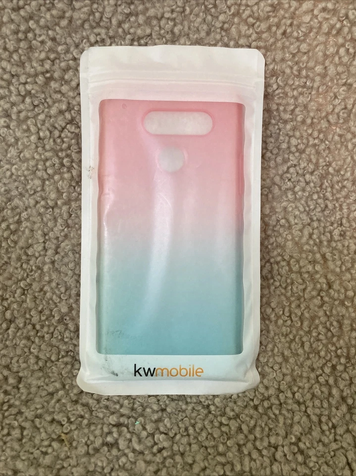 LG K50S - Funda Teléfono - Rosa Azul Ombré Foto 3 de 3