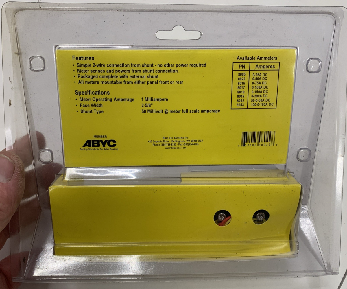 Blue Sea Systems 8255 DC Digital Current Shunt - Italy - Foto 2