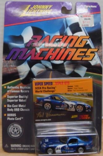 Viper GTS Johnny Lightning Racing Machines 120717DBT5 - 122723JET2 - Foto 1 di 2