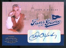 2004 Playoff Honors John O'Hurley Autograph Fans of the Game Denver Broncos Auto