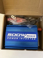 Khverch  500W Continuous/1000W Peak Car Power Inverter DC 12V to AC 110V 2AC&USB