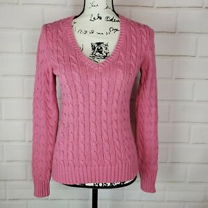 tommy hilfiger pink sweater