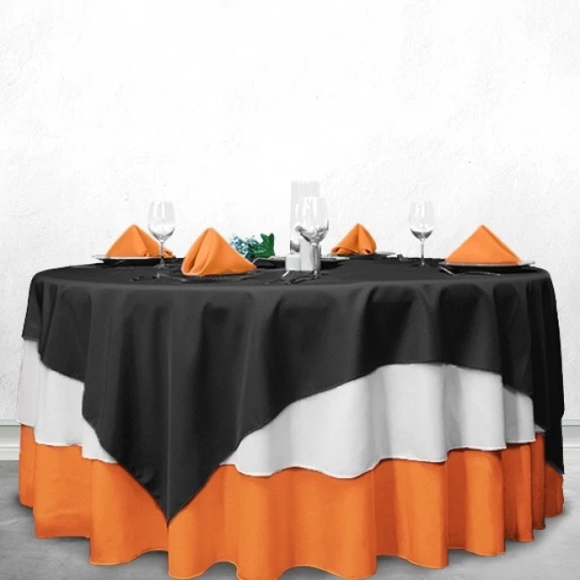 60 Inch Round SimplyPoly Polyester Tablecloth (In 26+ Colors) - Image 2 of 2
