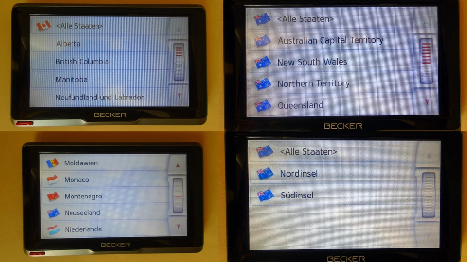 USA/Canada/Mexico, Europa. Navigationsgerät, ideal für den Urlaub Karten Q2/2025 - Bild 2 von 4