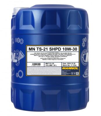 MANNOL TS-21 SHPD 10W-30 20 Liter