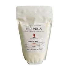 Phoenix Wick Soy Candle Wax Refill ~ 14oz ~ Citronella