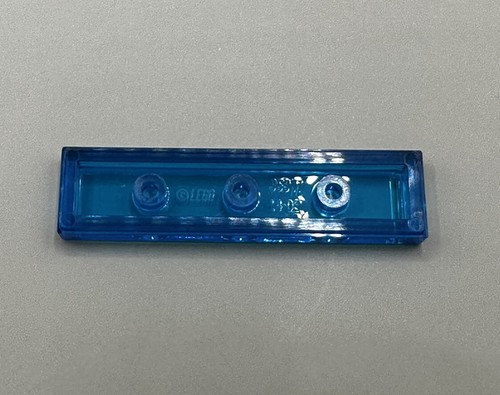50x LEGO 1x4 Dark-Light Blue Tiles Trans-blue trans blue translucent BRAND NEW - Picture 4 of 4