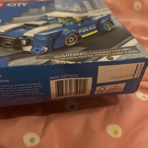¡Nuevo! LEGO City Coche de Policía Juguete Niños 5+ Años Con Oficial Minifigura 60312 - Imagen 3 de 6