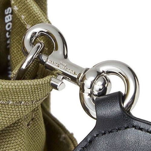 Marc Jacobs Reisetasche Schultertasche Canvas khaki Mini 21×25×12 cm - Bild 6 von 8