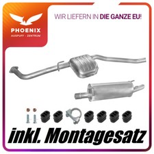 Opel Omega B 2.0 2.2 2.5 D (94-03) Kombi Auspuffanlage Mittel+Endschalldämpfer