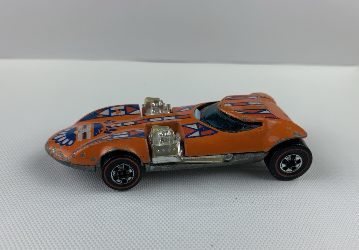 Hot Wheels Redline 1968 Twin Mill Flying Colors Orange #6868 | eBay