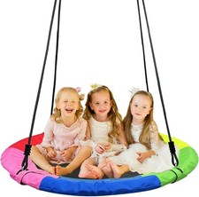 Tree Swing Saucer Flying Swing 40 Inch for Kids,900D Oxford