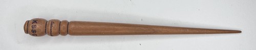 Vintage Sistermaide Hand Turned and Polished Redwood Sewing Awl Stiletto Vintage