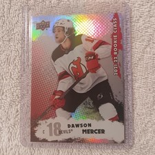 2021-22 Upper Deck Series 2 Rookie Class Dawson Mercer # RC-18 NJ Devils