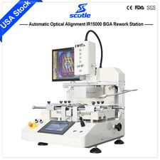 IR 15000 Optical Alignment BGA Rework Station Infrared Heating Repair Station