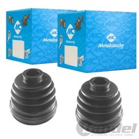 2X Metalcaucho Achsmanschette Satz Getriebeseitig Passend FüR Alfa Mito Fiat BRA