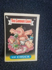The Garbage Gang Trading Card Series 1 #3a Up Chuck Garbage Pail Kids Franchise