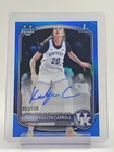 KAELYN CARROLL 2025-26 BOWMAN CHROME U 1ST BLUE REFRACTOR AUTO /150 Q3882