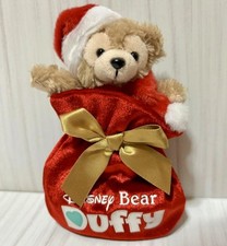 Disneyland Duffy Plush Key Chain Christmas Winter Tokyo Disneysea Japan F/S